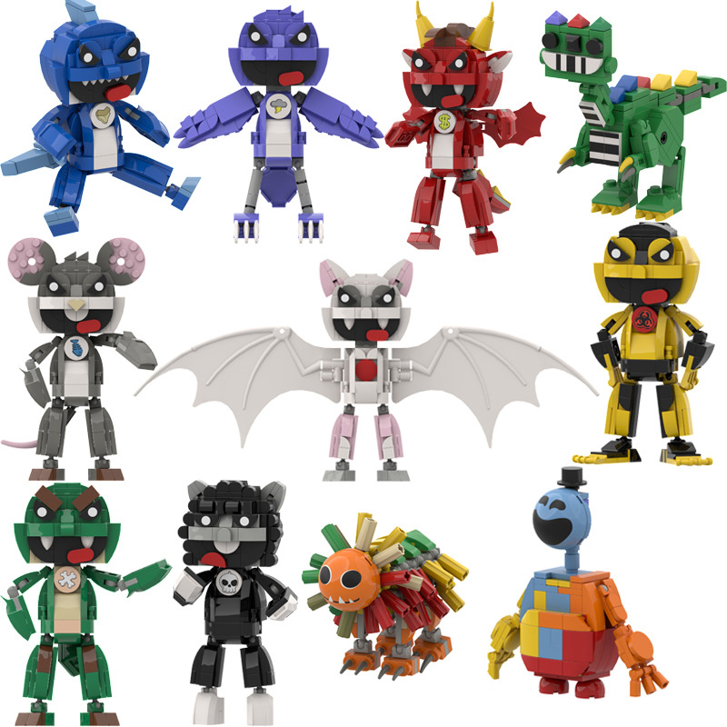 Building Blocks - Poppy Playtimes Nightmare Critters Mini Building