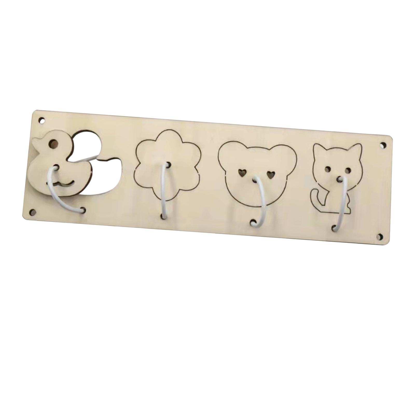 Montessori Busy Board Accessor - Montessori Wooden Busy Board Toddler ulasan dan harga