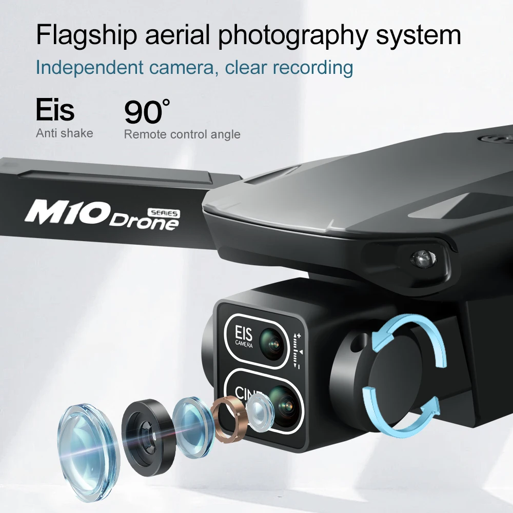 Original Drone M10 4K 5G HD Du - Fpv Brushless Rc Drone 4K ulasan dan harga