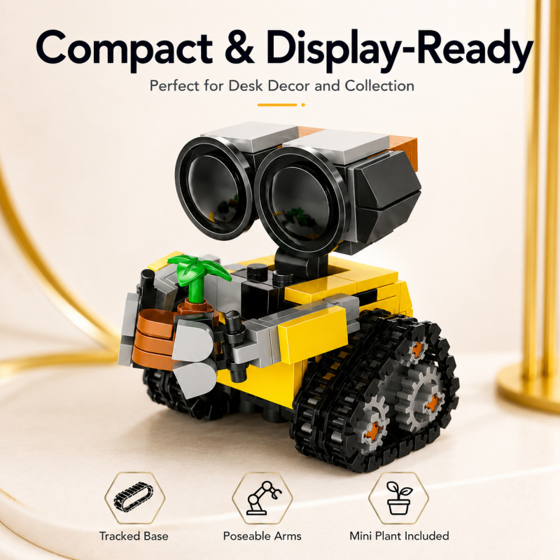 Mini Robot Building Blocks Set - Building Blocks ulasan dan harga