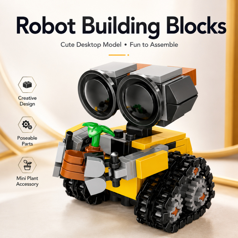 Mini Robot Building Blocks Set - Building Blocks ulasan dan harga