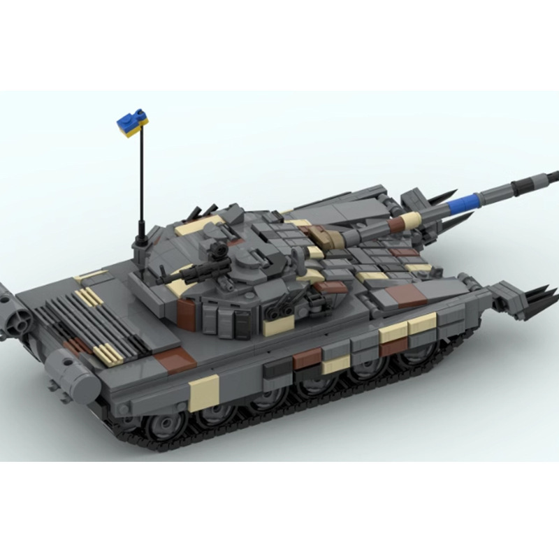 T-72AV Main Battle Tank Blocks - Lego Compatible Military Tank ulasan dan harga