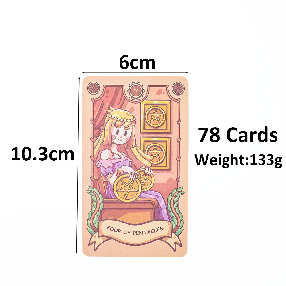 10.3X6cm Joyful Journey Tarot  - Tarot Cards Deck With Guidebook ulasan dan harga