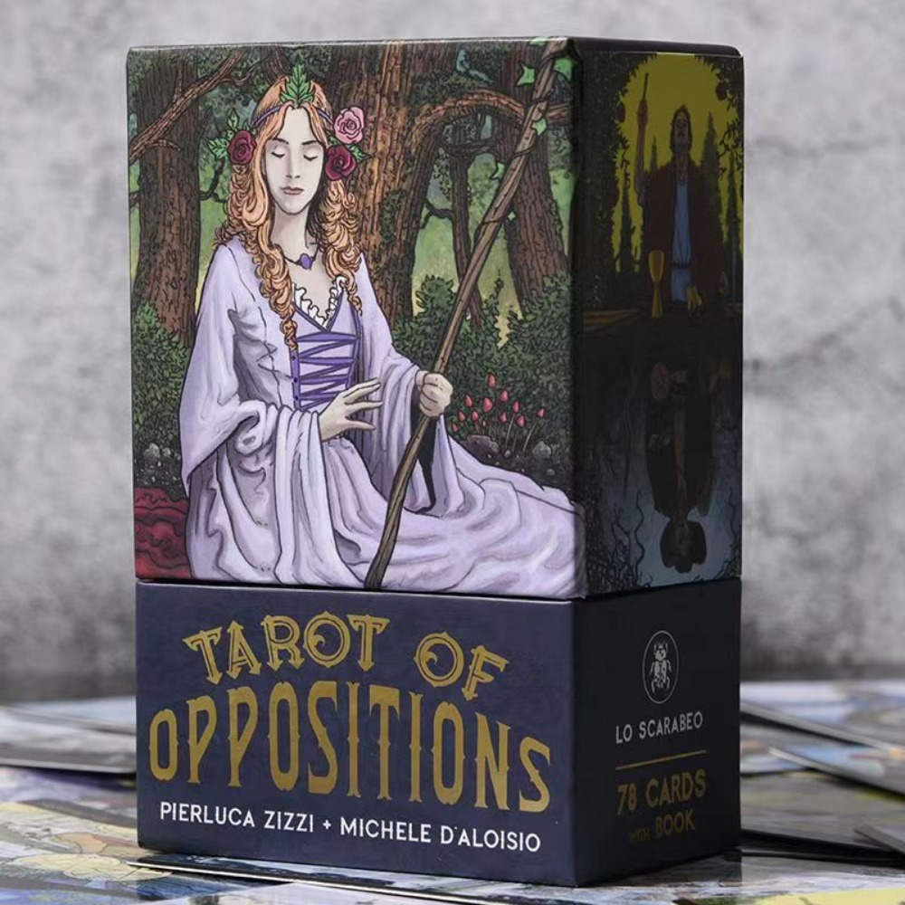 Oppositions Tarot Deck 12*7cm  - Tarot Cards Deck With Guidebook ulasan dan harga