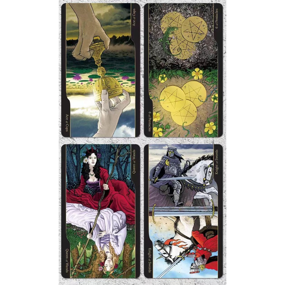 Oppositions Tarot Deck 12*7cm  - Tarot Cards Deck With Guidebook ulasan dan harga