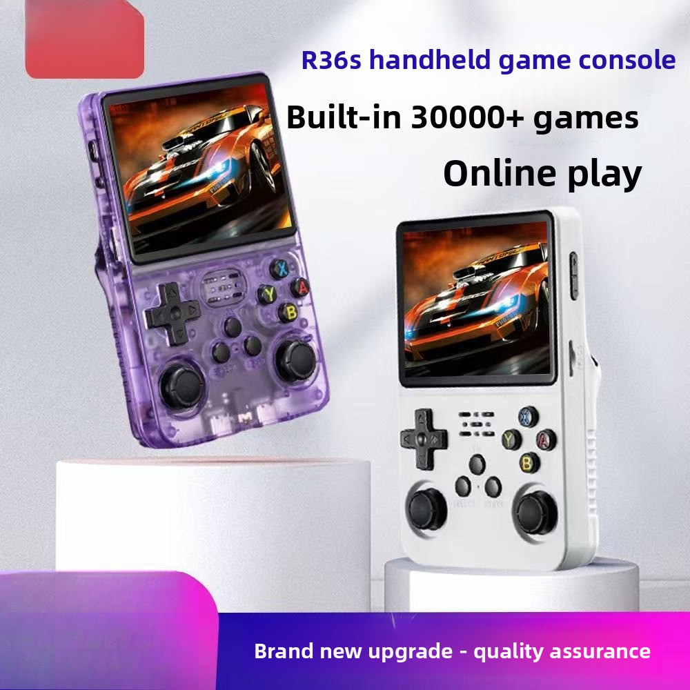 R36S Open Source Handheld Game - Retro Handheld Game Console R36S ulasan dan harga