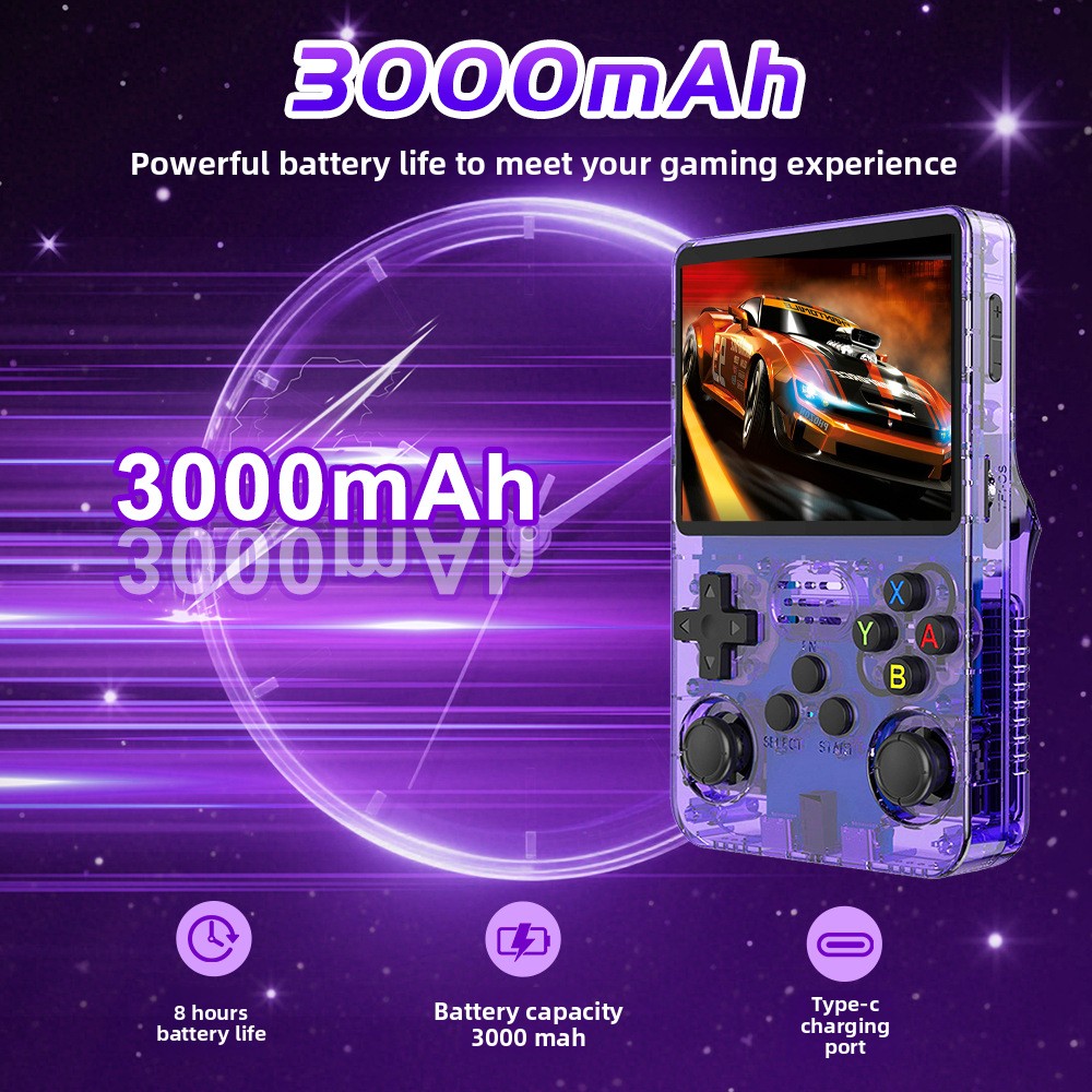 R36S Open Source Handheld Game - Retro Handheld Game Console R36S ulasan dan harga