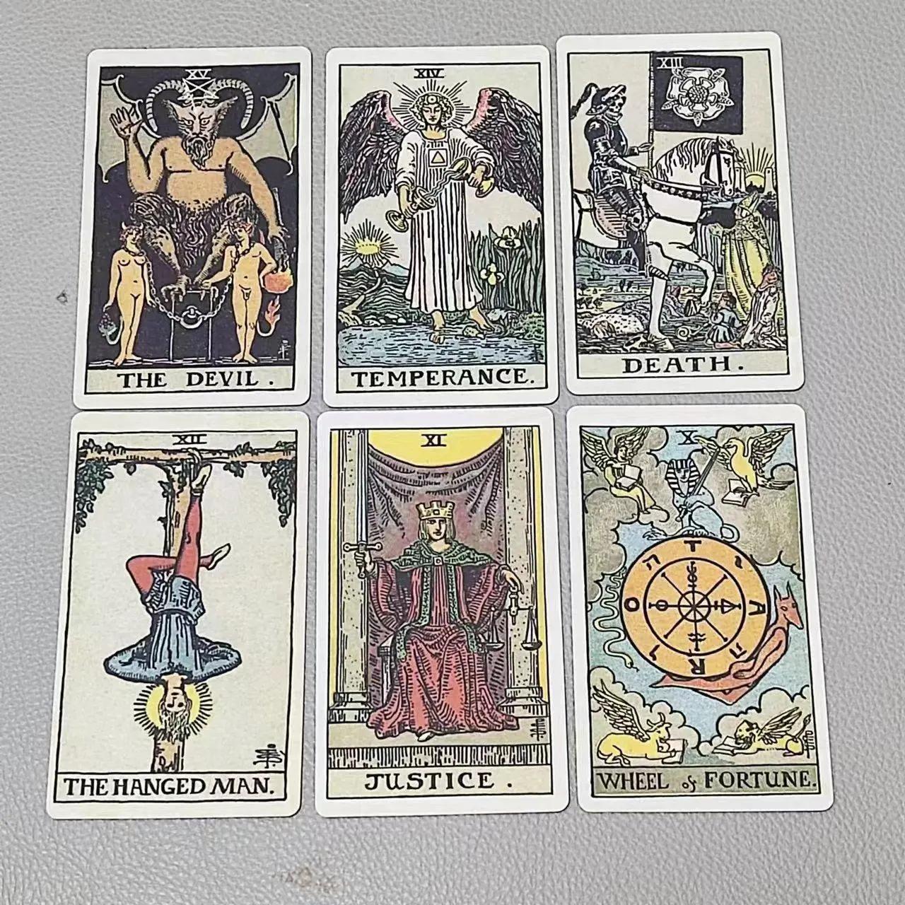 10.3*6cm The Classic Tarot 78  - Tarot Cards Deck With Guidebook ulasan dan harga