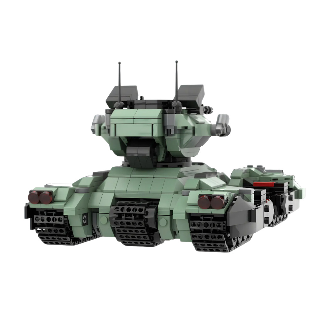 MOC UNSC Grizzly Tank Building - Lego Compatible Military Tank ulasan dan harga