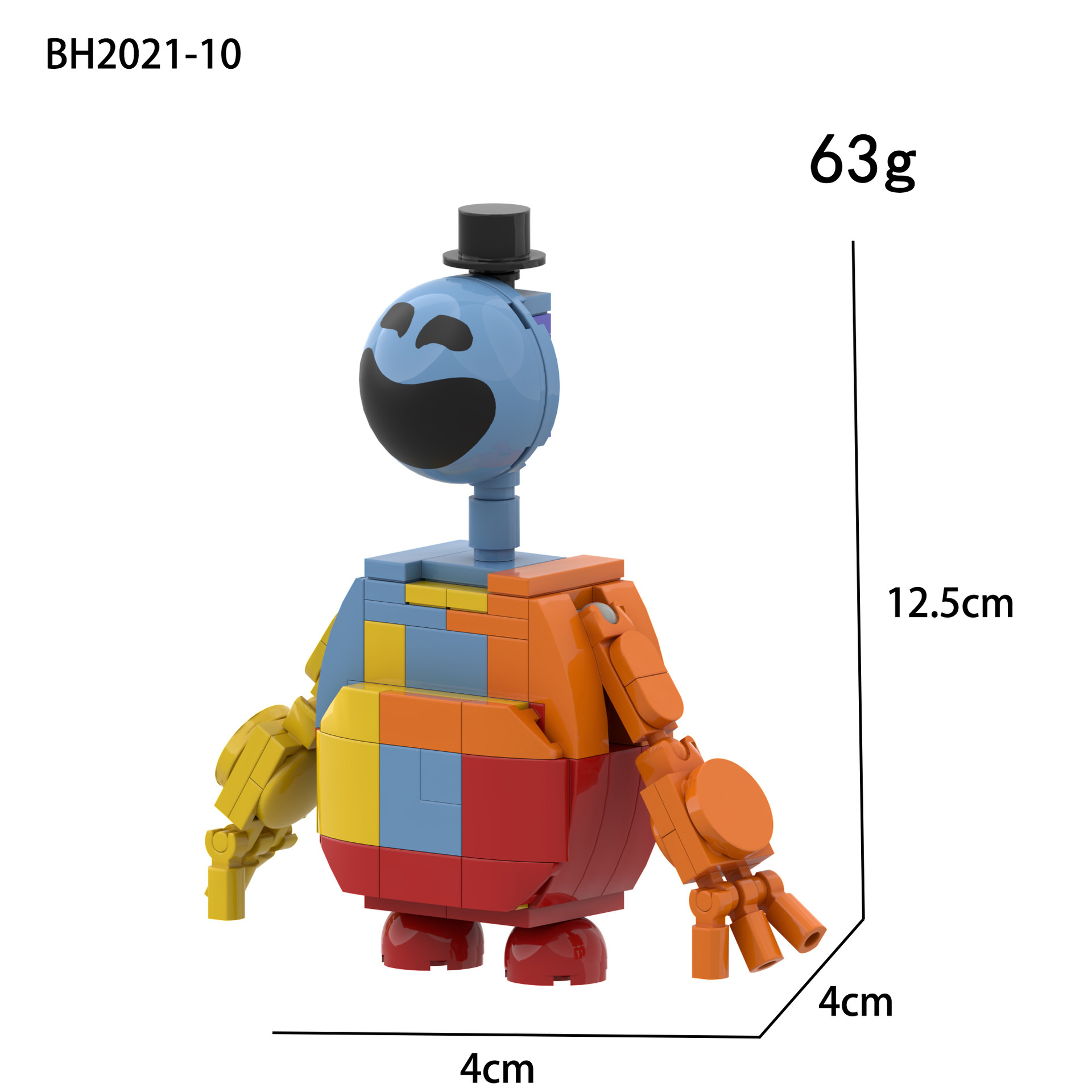 Poppy Playtimes Nightmare Crit - Building Blocks ulasan dan harga