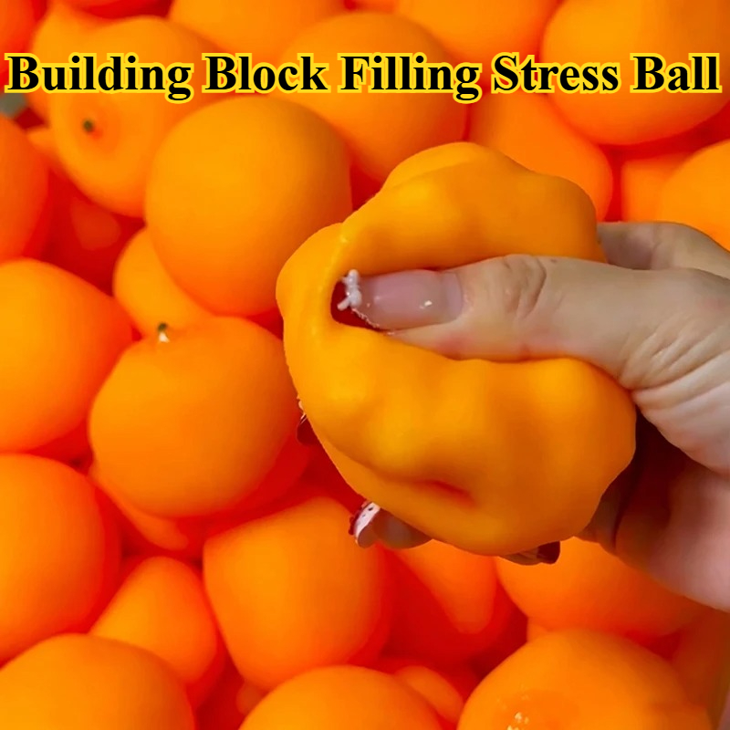 Crispy Orange Squeeze Fidget T - Building Blocks ulasan dan harga