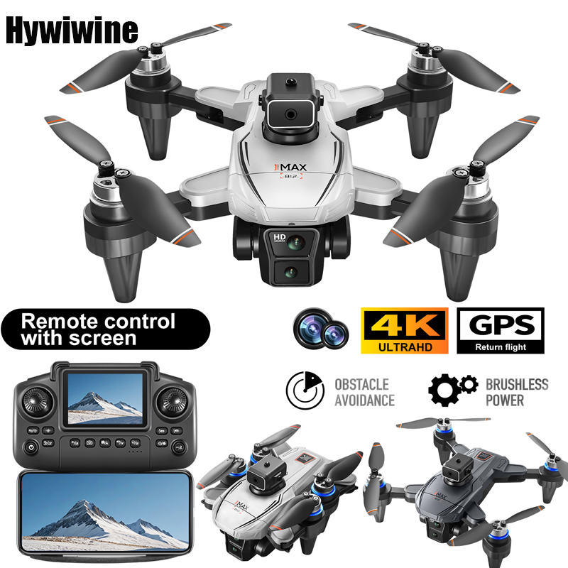 GPS RC Drone With Screen 4K Pr - Fpv Brushless Rc Drone 4K ulasan dan harga