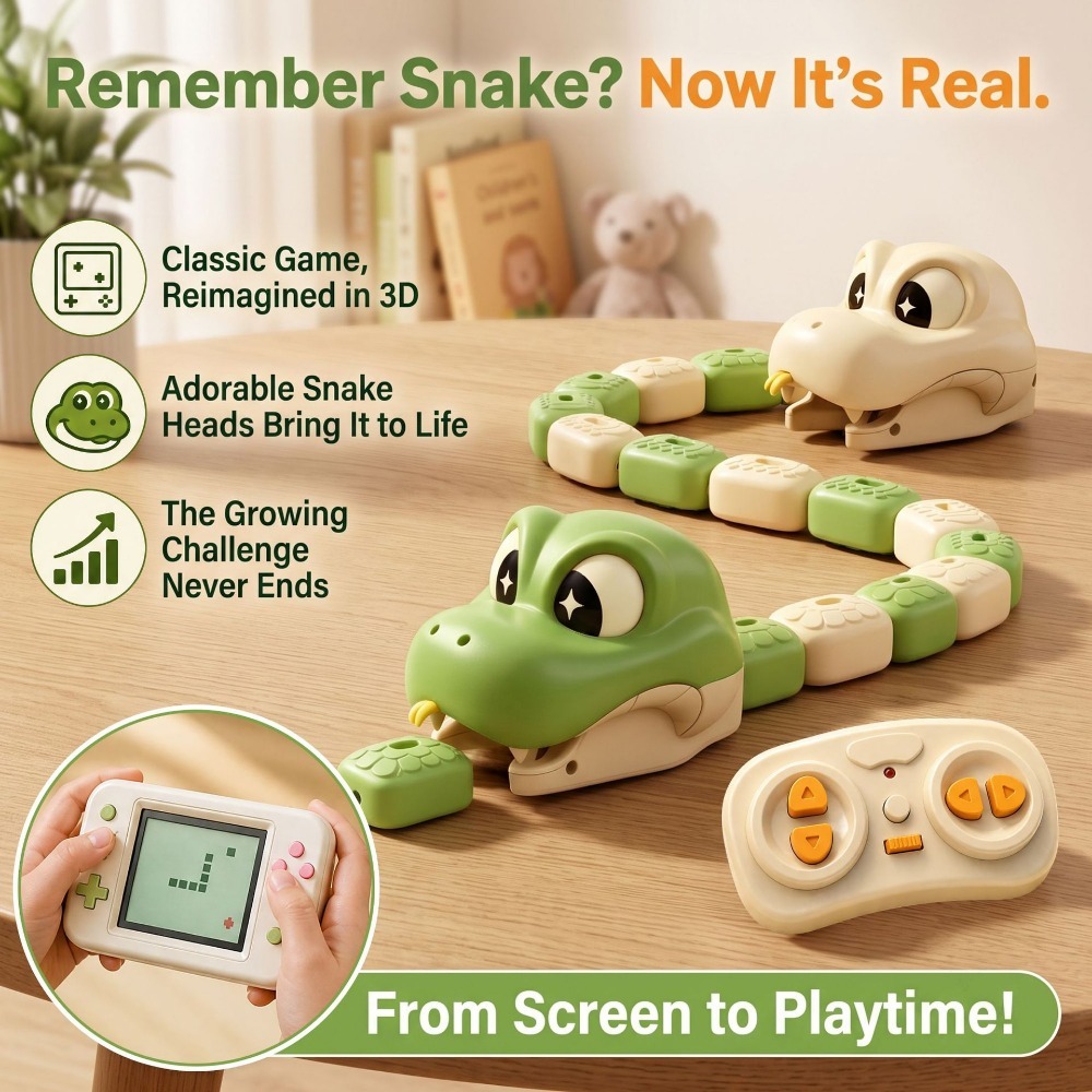 Remote Controlled Greedy Snake - Remote Control Toys ulasan dan harga