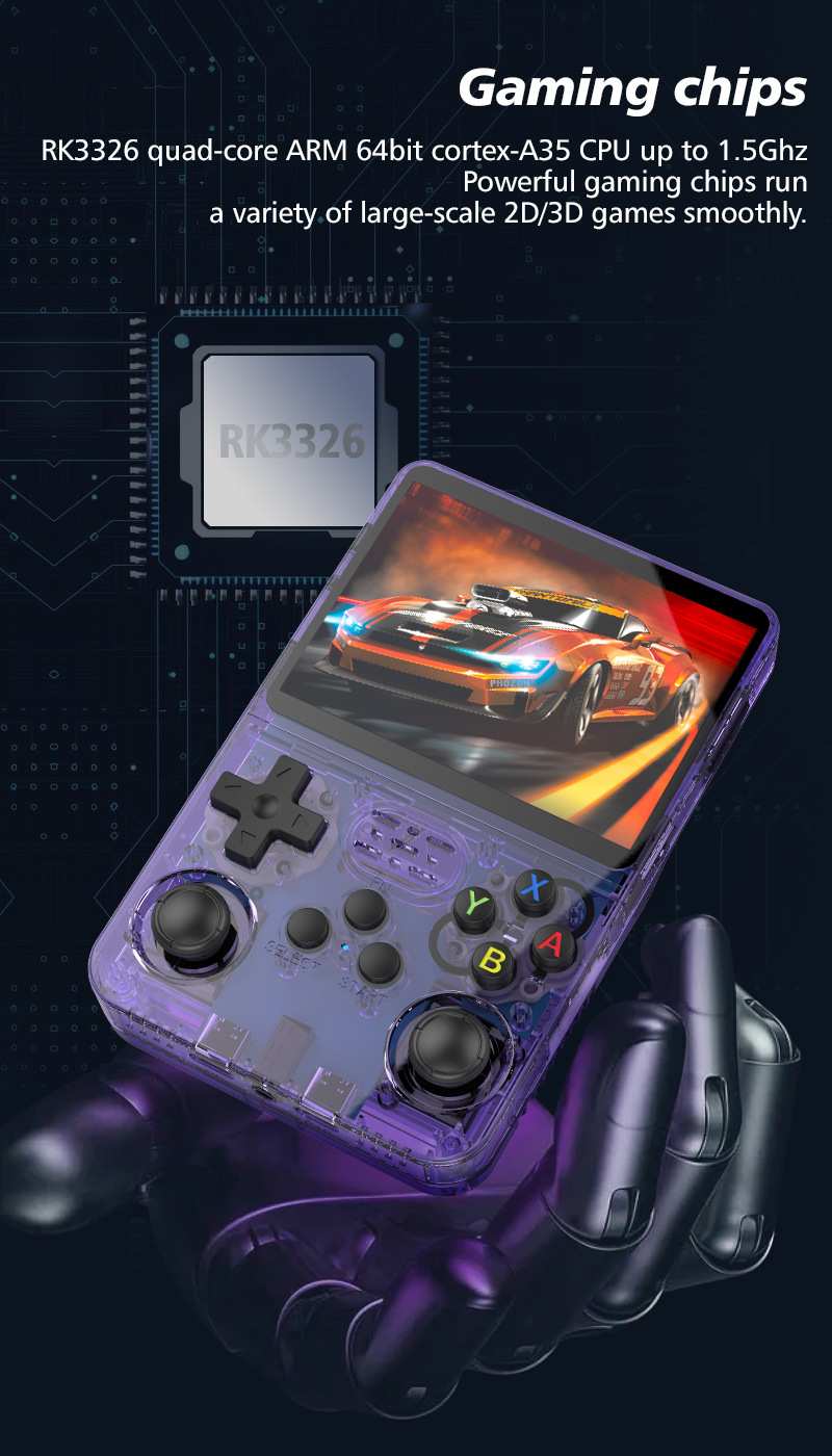 R36S Retro Handheld Game Playe - Retro Handheld Game Console R36S ulasan dan harga