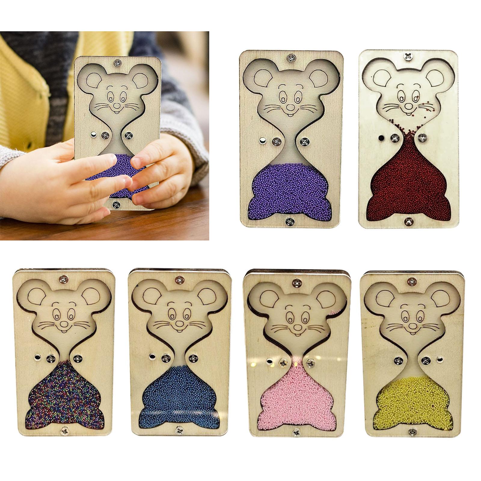 Child Busy Board Wooden Hourgl - Montessori Wooden Busy Board Toddler ulasan dan harga