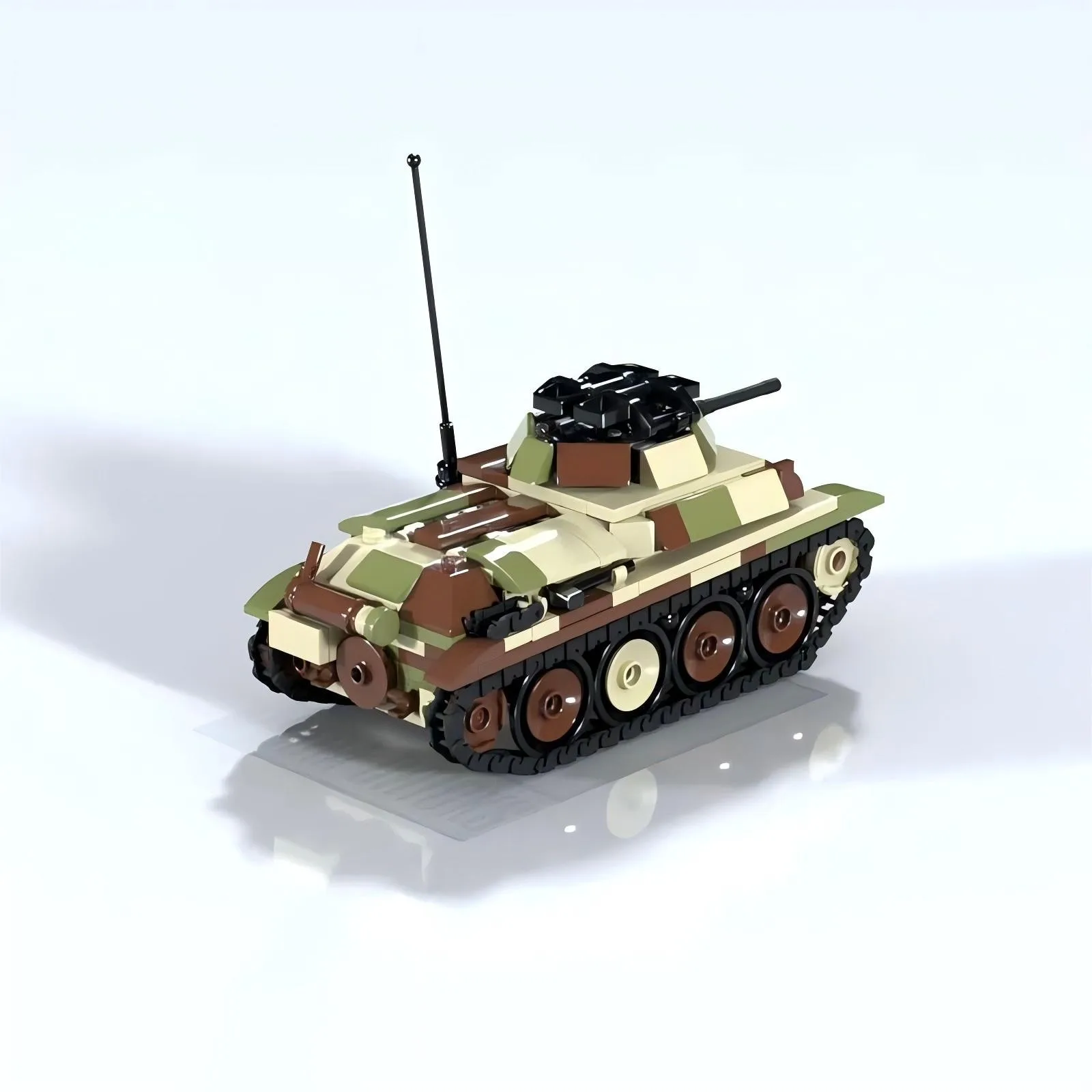  High-Tech Equipment Infantry  - Lego Compatible Military Tank ulasan dan harga