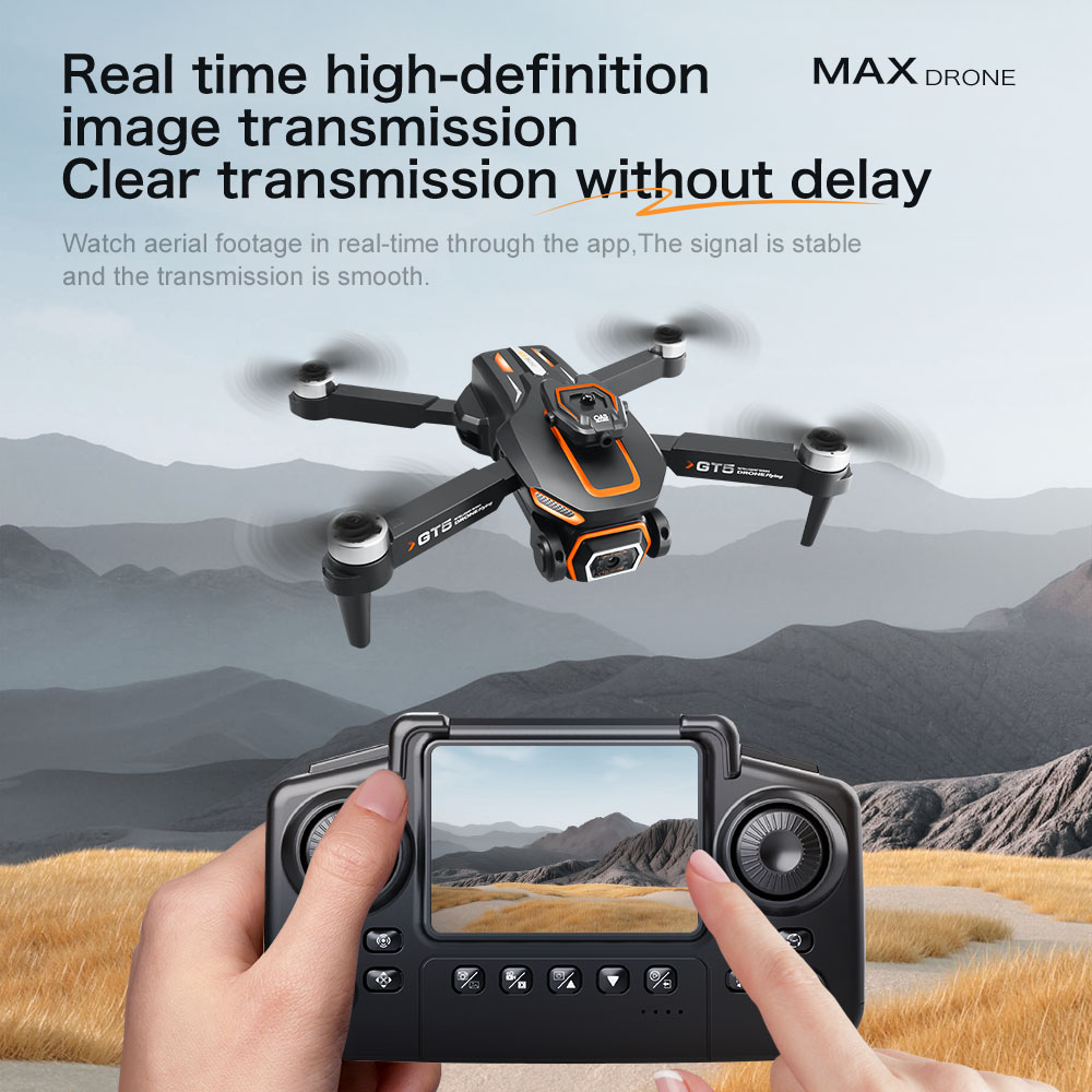 Original GT5 RC Drone With Scr - Fpv Brushless Rc Drone 4K ulasan dan harga