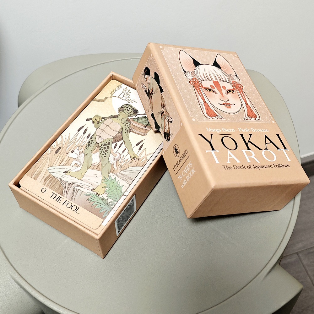 Yokai Tarot Cards 78Pcs Japane - Tarot Cards Deck With Guidebook ulasan dan harga