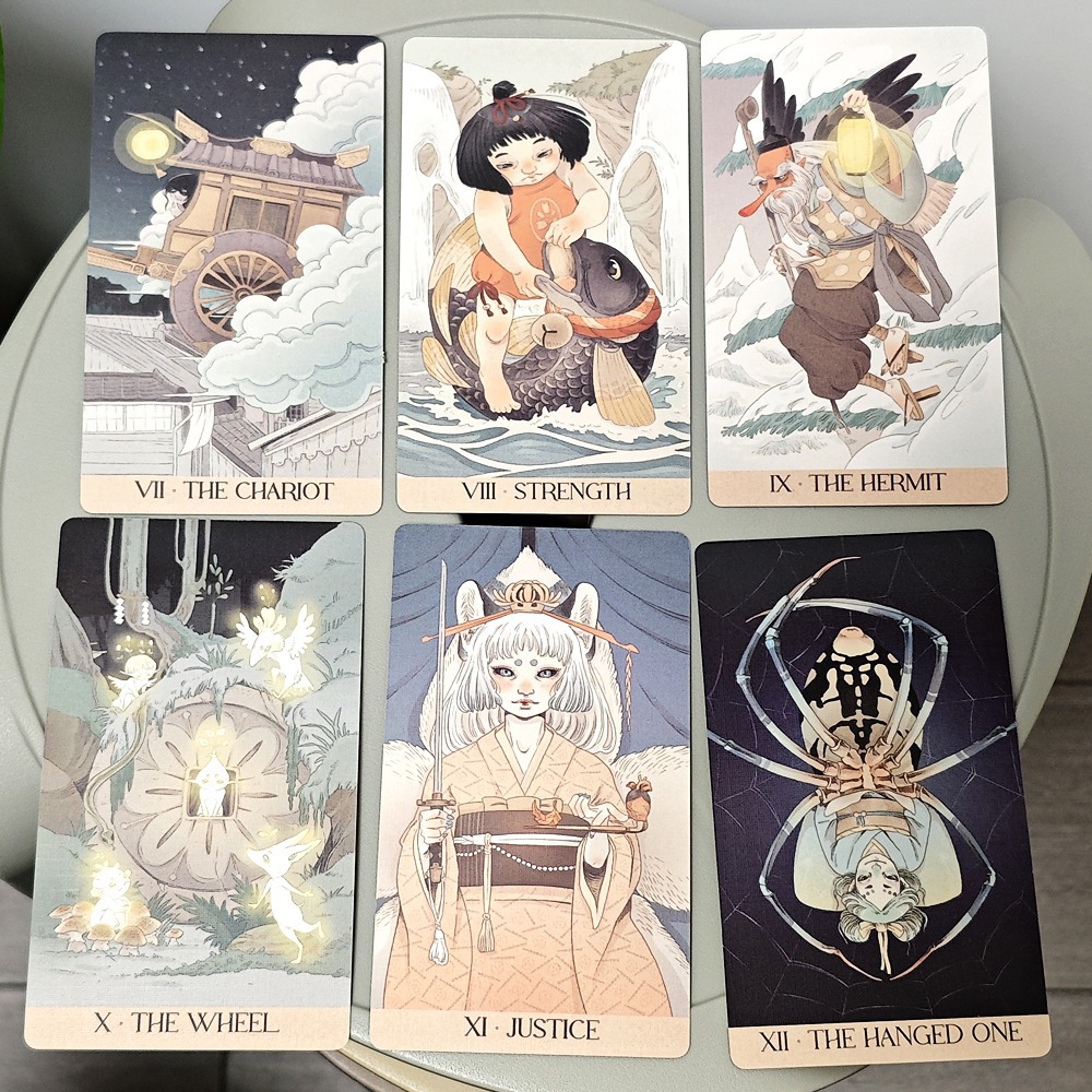 Yokai Tarot Cards 78Pcs Japane - Tarot Cards Deck With Guidebook ulasan dan harga